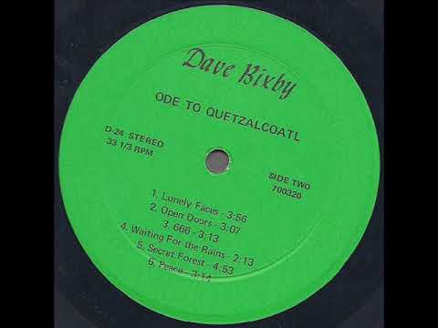 Dave Bixby — Dave Bixby "Ode To Quetzalcoatl" 1969 *666*