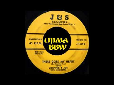 Johnnie & Joe — JOHNNIE & JOE  There Goes My Heart On Fire For You   J & S RECORDS