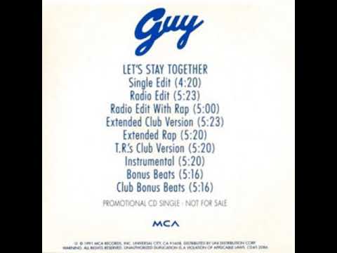 Guy — Guy - Let's Stay Together (Club Bonus Beats)