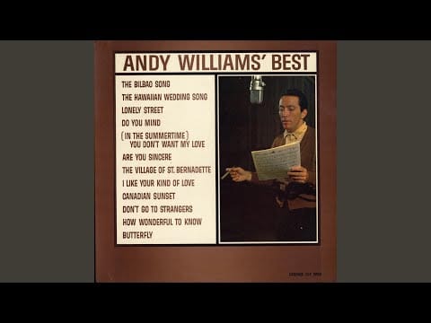 Andy Williams — Lonely Street