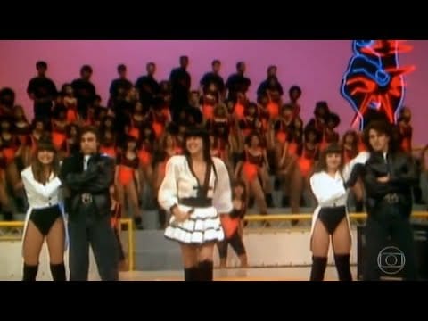 Mara Maravilha — Primeira vez de Mara Maravilha no Domingão do Faustão | 1990