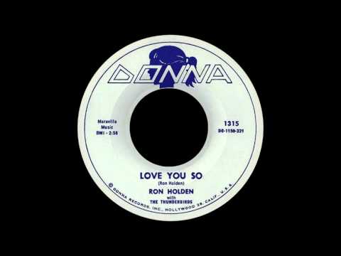Ron Holden — Love You So Ron Holden -Stereo-