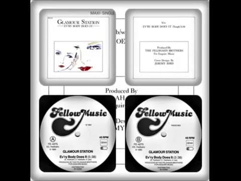 Glamour Station — GLAMOUR STATION - EV'RY BODY DOES IT (12" MIX, RADIO MIX, SWEDISH REMIX 1985)