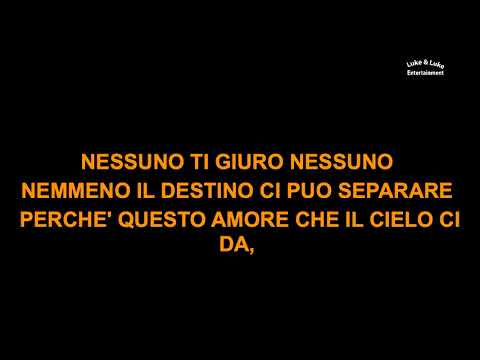 Fiorello — FIORELLO - Nessuno | KARAOKE | Backing track | Instrumental with Lyrics