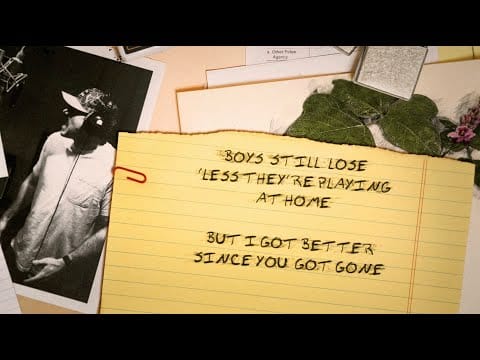 Morgan Wallen — Morgan Wallen - I Got Better (Lyric Video)