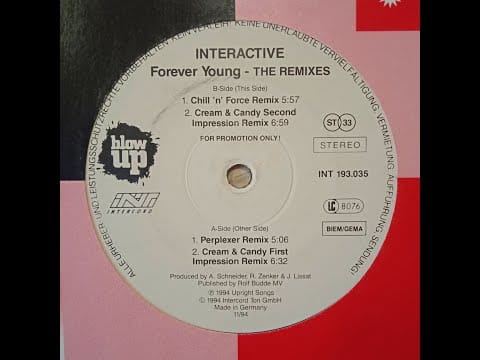 Interactive — Interactive – Forever Young (Chill 'N' Force Remix)