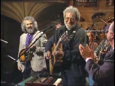 Jerry Garcia — Garcia & Grisman, "Friend of the Devil" on Late Show, Sept. 15, 1993 (st.)