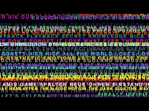 Wolfgang Voigt — WOLFGANG VOIGT - ENDLICH UNENDLICH