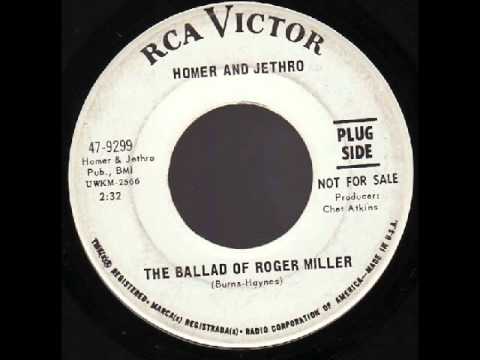 Homer And Jethro — Homer and Jethro - The Ballad of Roger Miller