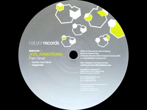 Joel Armstrong — Joel Armstrong ‎– Park Street (Damien Heck Remix)