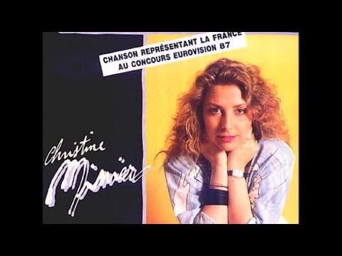 Christine Minier — 1987 Christine Minier - Les Mots D'Amour N'ont Pas De Dimanche