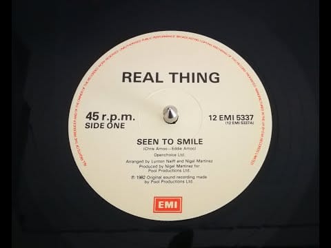 The Real Thing — Real Thing - Seen To Smile 1982 HQ