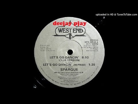 Sparque — Sparque - Let's Go Dancin' (Club Version)