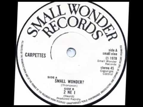 The Carpettes — The Carpettes  -  Small Wonder?  (UK Punkrock 1978)