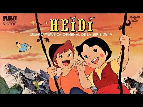 Heidi (14) — Heidi. Cuento y Música Original de la Serie de TV - LP Vinilo Completo México Español Latino BSO