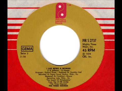 The Three Degrees — THREE DEGREES  I like being a woman