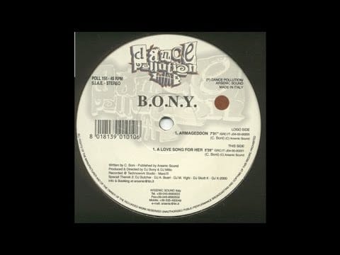 B.O.N.Y. — B.O.N.Y - A Love Song For Her (Trance 2000)