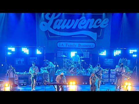 Lawrence (4) — Lawrence - Family Business The Tour - first night - London, O2 Forum Kentish Town 5 July 2024
