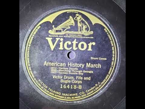 Harry Macdonough — Victor Drum, Fife and Bugle Corps - American History March