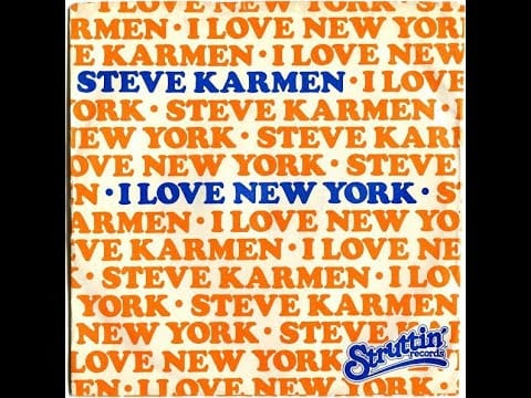 The Steve Karmen Big Band — I Love New York (VOCAL and Instrumental)