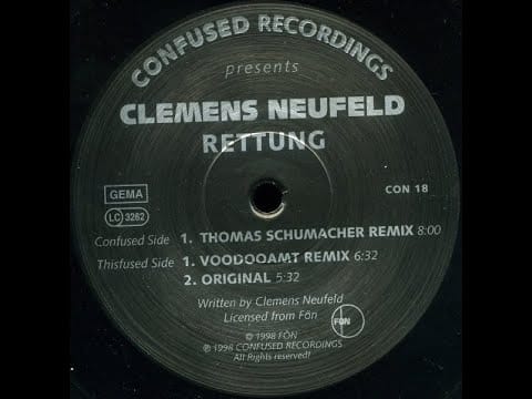 Clemens Neufeld — Clemens Neufeld - Rettung "Voodooamt Remix" (Techno 1998)