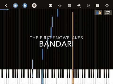 Bandari — The First Snowflakes ~Easy Piano Tutorial