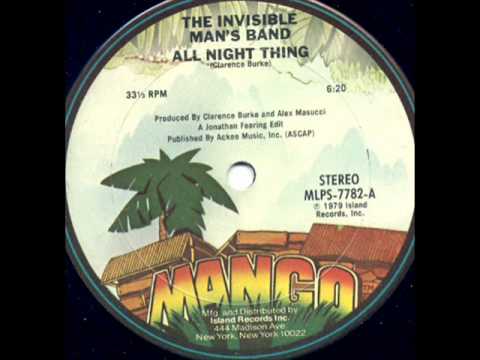 Invisible Man's Band — Invisible Man's Mand - All Night Thing 12 Inch Version