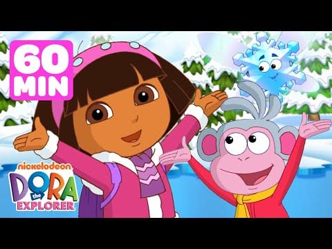 Dora the Explorer — Dora the Explorer Snow & Winter Rescues! ❄️  1 Hour | Dora & Friends