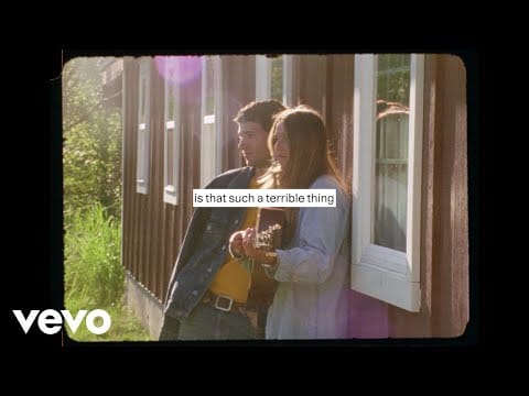 Jeremy Zucker — Jeremy Zucker, Chelsea Cutler - terrible things (Official Lyric Video)