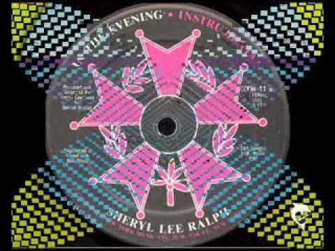 Sheryl Lee Ralph — Sheryl Lee Ralph - IN THE EVENING (instrumental) - EXTENDED 12'' - 1984