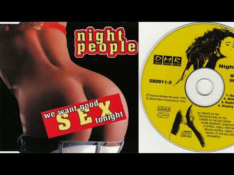 Night People (2) — Night People - We Want Good Sex Tonight (CD, Maxi-Single, 1996)