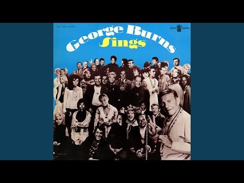 George Burns — Mr. Bojangles