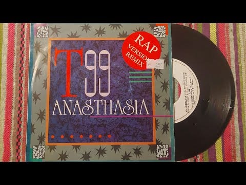 T99 — Anasthasia (Scirocco edit) - T99 [7" vinyl single] Ultra clean (woodglue cleaned)