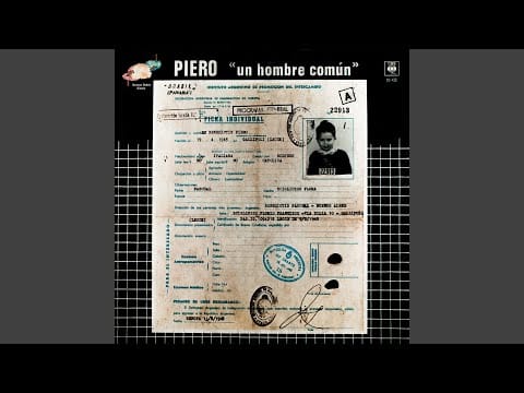 Piero (7) — Un Hombre Común (En Vivo)