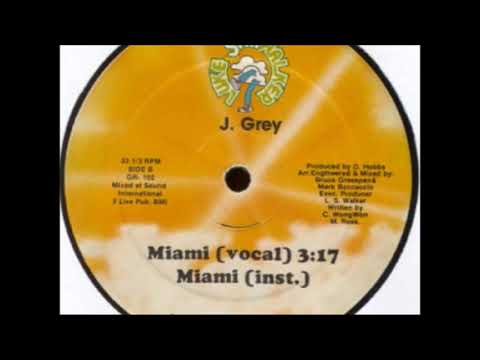 Anquette — J .GREY     -   MIAMI   INSTRUMENTAL