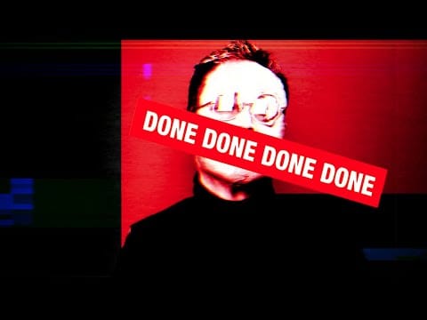 Osamu Sato — DONE (Official Video)　OSAMU SATO