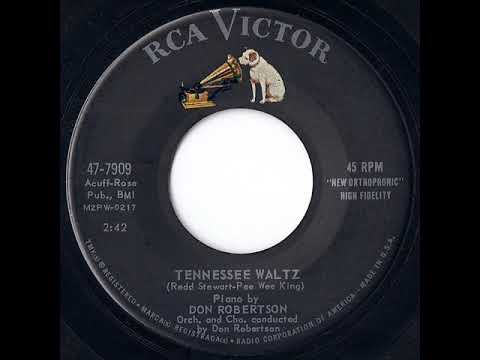Don Robertson (2) — 1961 Don Robertson - Tennessee Waltz