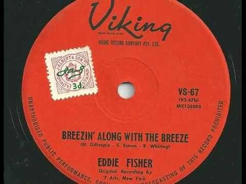 Eddie Fisher — Eddie Fisher - Breezin' Along With The Breeze - 1961 - Viking VS-67