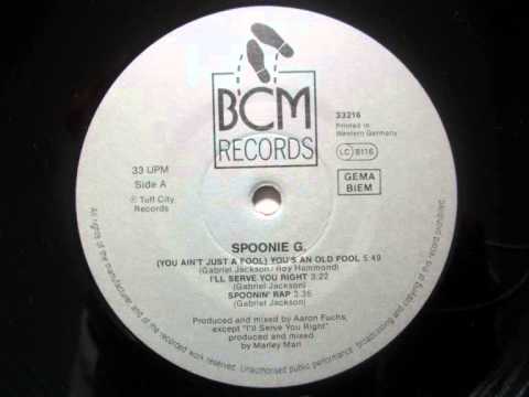 Spoonie Gee — Spoonie G. - (You Ain't Just A Fool) You's An Old Fool