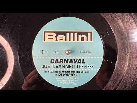 Bellini — Bellini – Carnaval (J.T.V. Goes To Kurciba Mix New Cut) - Ritmo Latino – Brazil 003R (1997)