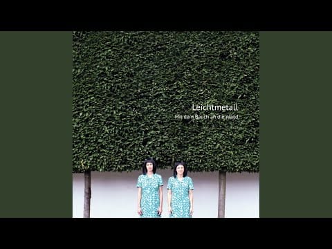 Leichtmetall — Ich Bin Nur Eine Maschine In Deinem Leben