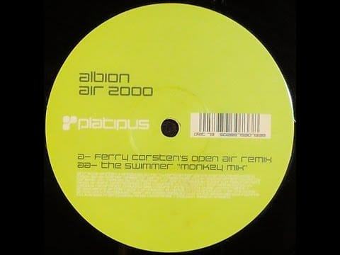 Albion — {Vinyl} Albion - Air 2000 (The Swimmer "Monkey Mix")