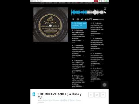 Hal Kemp And His Orchestra — The Breeze and I by Hal Kemp