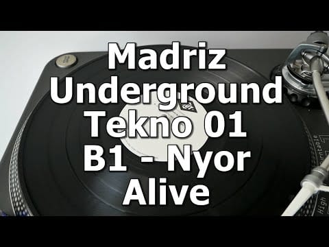 Nyor — Madriz Underground Tekno 01 - B1 - Nyor - Alive