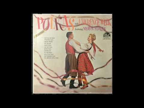 Myron Floren — Polkas By Lawrence Welk featuring Myron Floren -  LP  - Dot DLP 25302