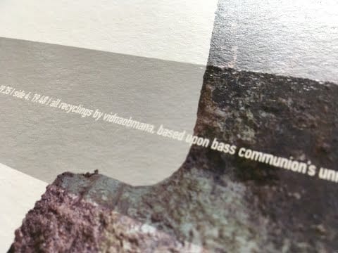 Bass Communion — Continuum - The Continuum Recyclings, Volume One - Track Three