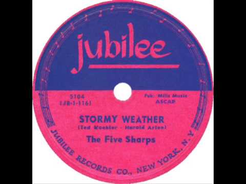 The Five Sharps — Five Sharps - Stormy Weather (RARE) (1952)