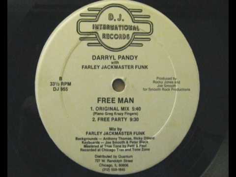 Darryl Pandy — DARRYL PANDY FREE MAN DJ INTERNATIONAL 1988 USA