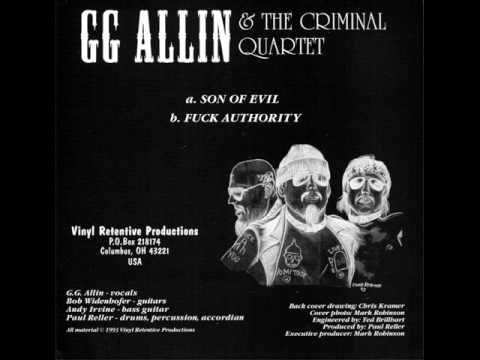 GG Allin & The Criminal Quartet — GG Allin - Son of Evil