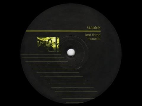 Gaetek — Gaetek - Untitled ( Last Three Mounts - B3 )